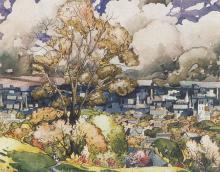 Fortin, Marc-Aurèle : Montréal, vue du Mont-Royal