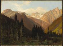 At the Rogers Pass, Summit of the Selkirk Range, B.C.