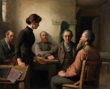 Harris, Robert : A Meeting of the School Trustees