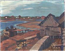 Holgate, Edwin H. : Low Tide, North Shore