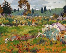 Johnston, F. H. : Près des baies sauvages (Near the Berry Patch)