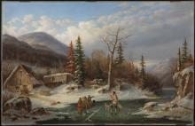 Krieghoff, C. : Winter Landscape, Laval (Paysage d'hiver, Laval)