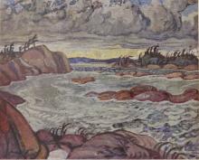 Lismer, Arthur : Rain in the North Country