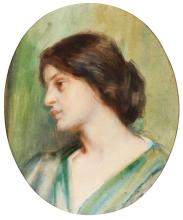 Muntz Lyall, Laura Adeline : Portrait of a Young Beauty 