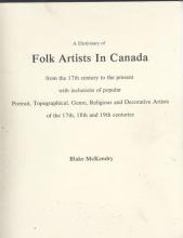 McKendry, Dictionary of Folk Artists in Canada