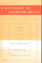 A Dictionnary of Canadian artists, vol. 2
