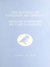Journal of Canadian Art History vol 4 no 2