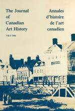 Journal of Canadian Art History vol 7 no 2