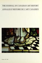 Journal of Canadian Art History vol 9 no 2